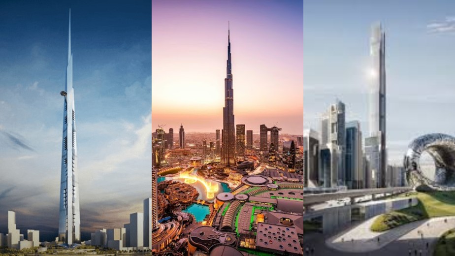 Três superprojetos prometem ofuscar o Burj Khalifa, em Dubai, o