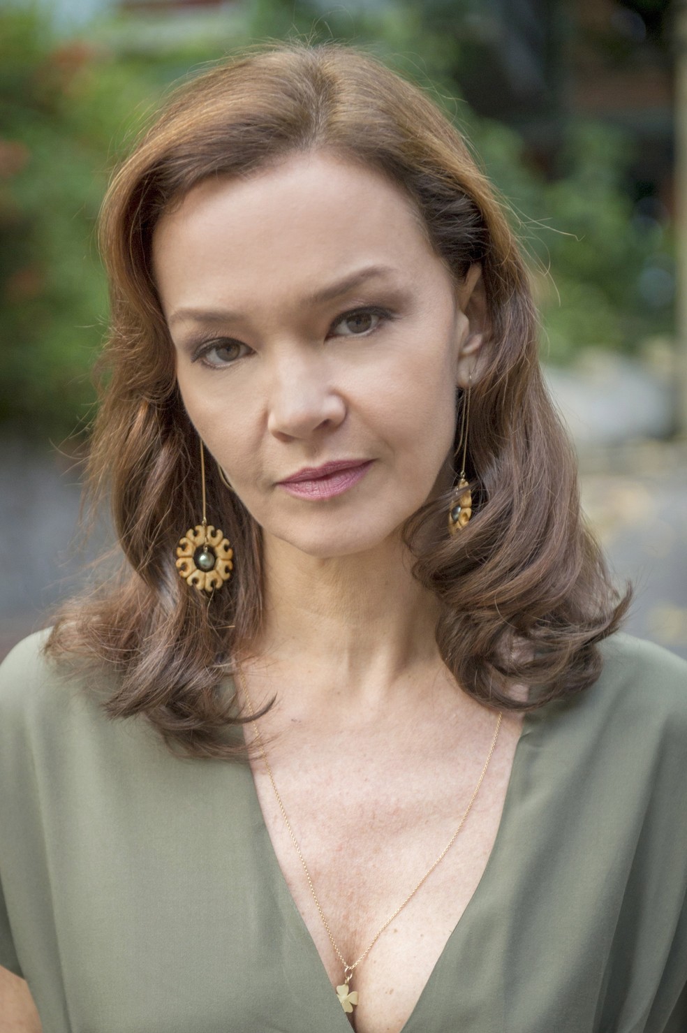 Julia Lemmertz como Helena em "Em família" — Foto: João Cota/TV Globo/Divulgação