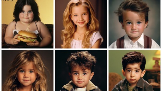 Como eram os personagens de 'Friends' crianças? Fotos criadas por IA impressionam fãs da série, que estreou há exatamente 29 anos 