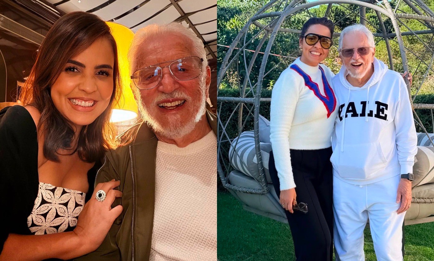Casado com médica 40 anos mais nova, Carlos Alberto de Nóbrega avalia o tempo: 