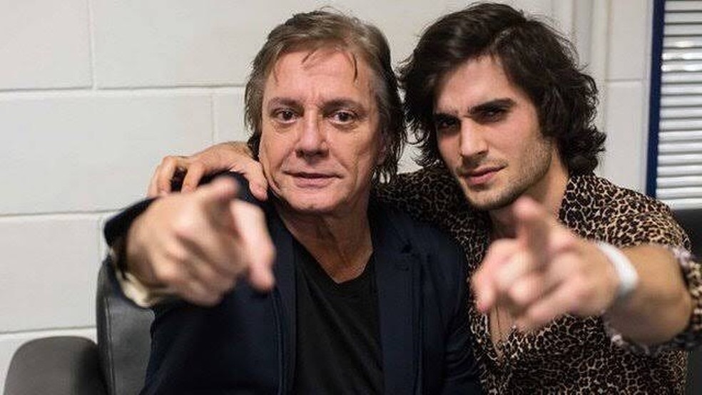 Fiuk lamenta ausência de Fábio Jr. em post polêmico do Dia dos Pais — Foto: Instagram