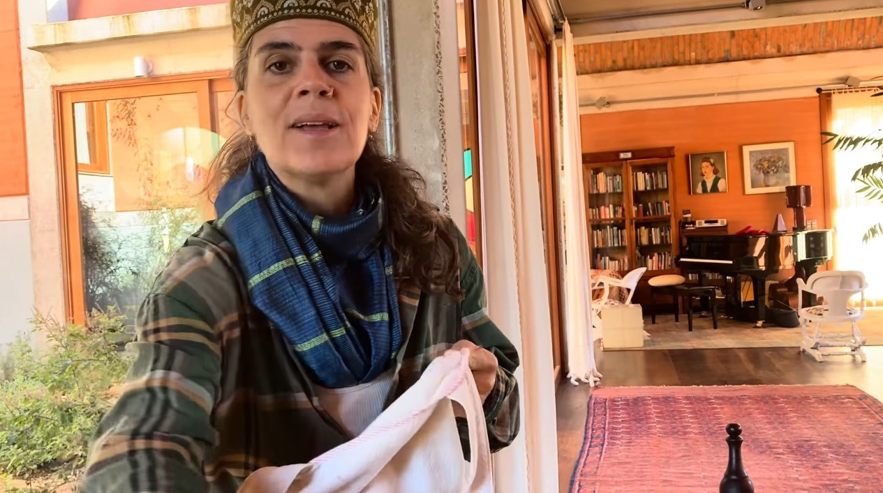 Filha de Ana Maria Braga, Mariana Maffeis mostra casarão em que mora com a família — Foto: Reprodução/Instagram