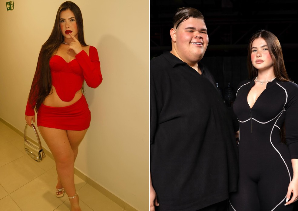 Noiva de Gordão da XJ, Nicolle Caroline emagreceu 30kg — Foto: Reprodução/Instagram