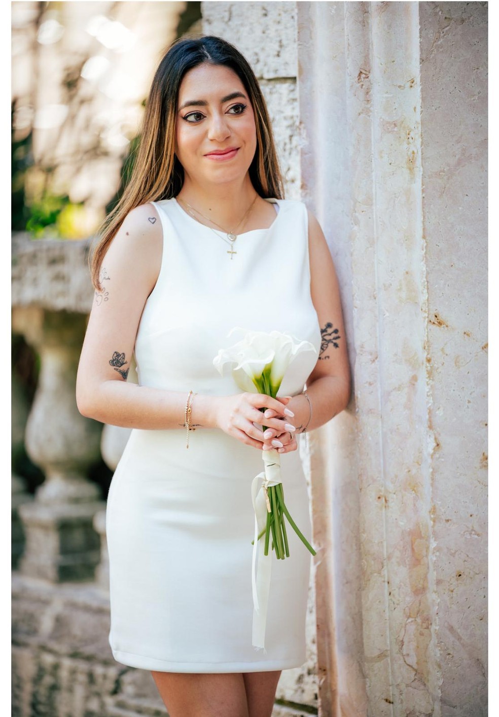 Filha de Vampeta, Giovana Santos vai se casar com presença do jogador após tretas — Foto: Monteiro Fotografia