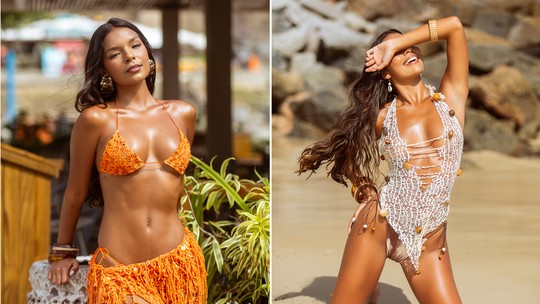 Mell Muzzillo, a Maggye de 'Três Graças', faz ensaio de biquíni e festeja: 'Consegui sair do contexto da menina brejeira e do mato' Mell Muzzillo, a Maggye de 'Três Graças', faz ensaio de biquíni e festeja: 'Consegui sair do contexto da menina brejeira e do mato'