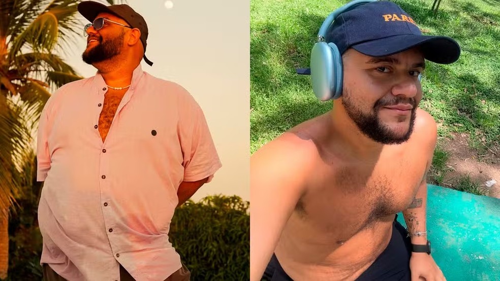 Gominho perdeu 50 kg — Foto: Reprodução/Instagram