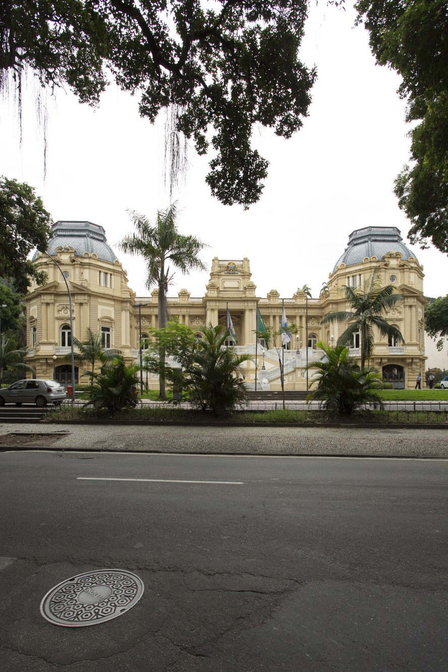PA Rio de Janeiro (RJ) 31/03/2014 - Locais historicos do golde de 1964 no dia que marca os 50 anos. Palacio Guanabara, sede do governo do Estado do Rio de Janeiro