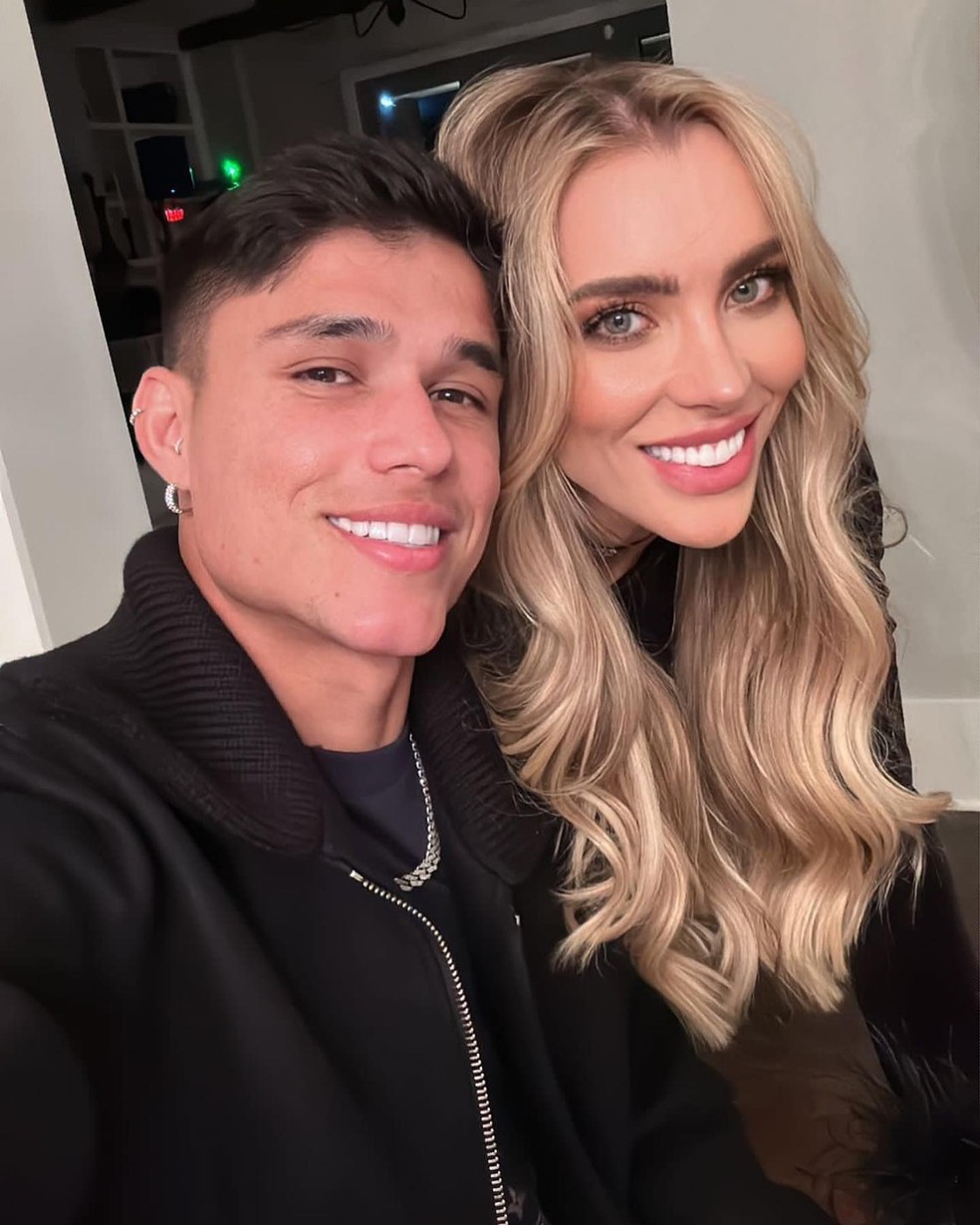 Luiz Araújo e Ingrid Cantarini são casados — Foto: rep/  instagram