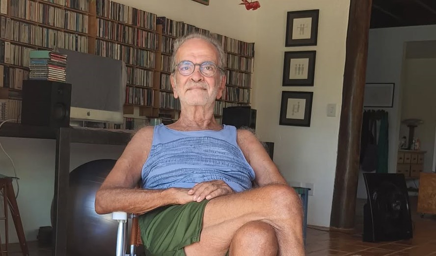 O jornalista Maurício Kubrusly, após a virada para 2025