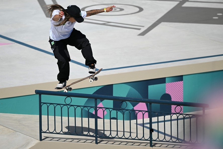 Olimpíadas 2024: Pâmela Rosa cai três vezes e está eliminada no skate ...