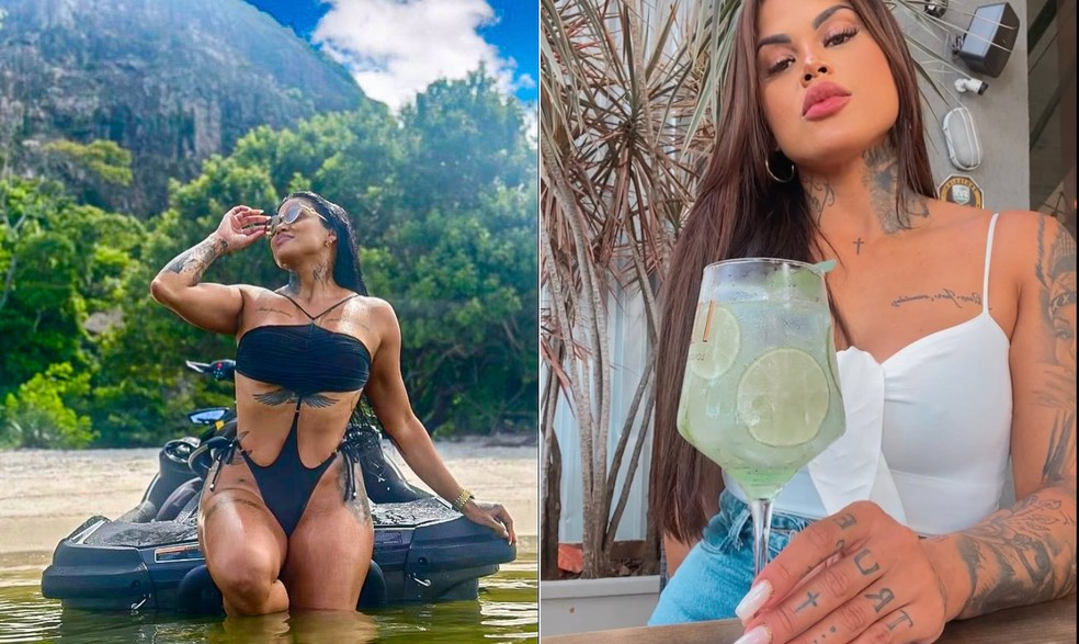 Stefanie Lucena venceu o concurso de miss tatuada 2025, no Rio &mdash; Foto: Reprodu&ccedil;&atilde;o/Instagram