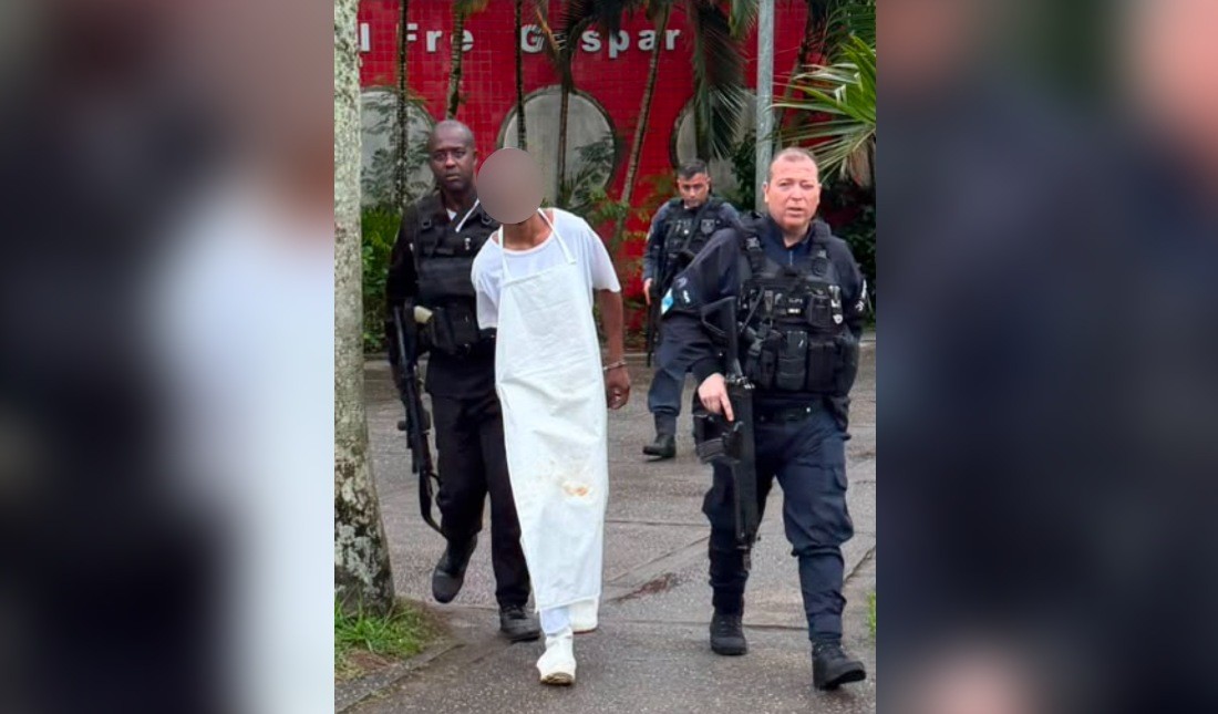 Homem armado invade escola no Rio e se disfarça de merendeiro