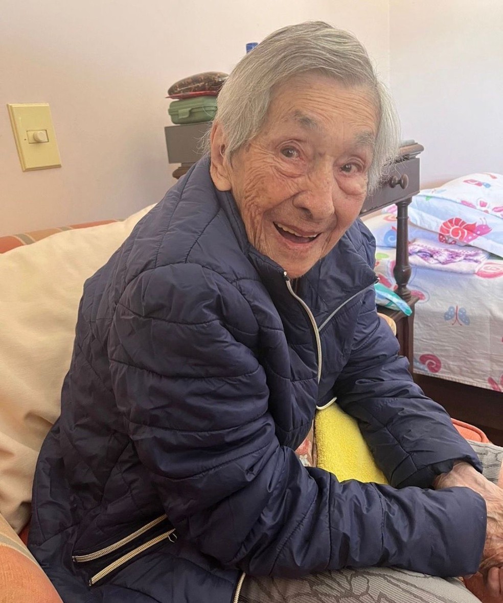 Beita Pereira, a mãe de Ney Matogrosso — Foto: Reprodução/Instagram