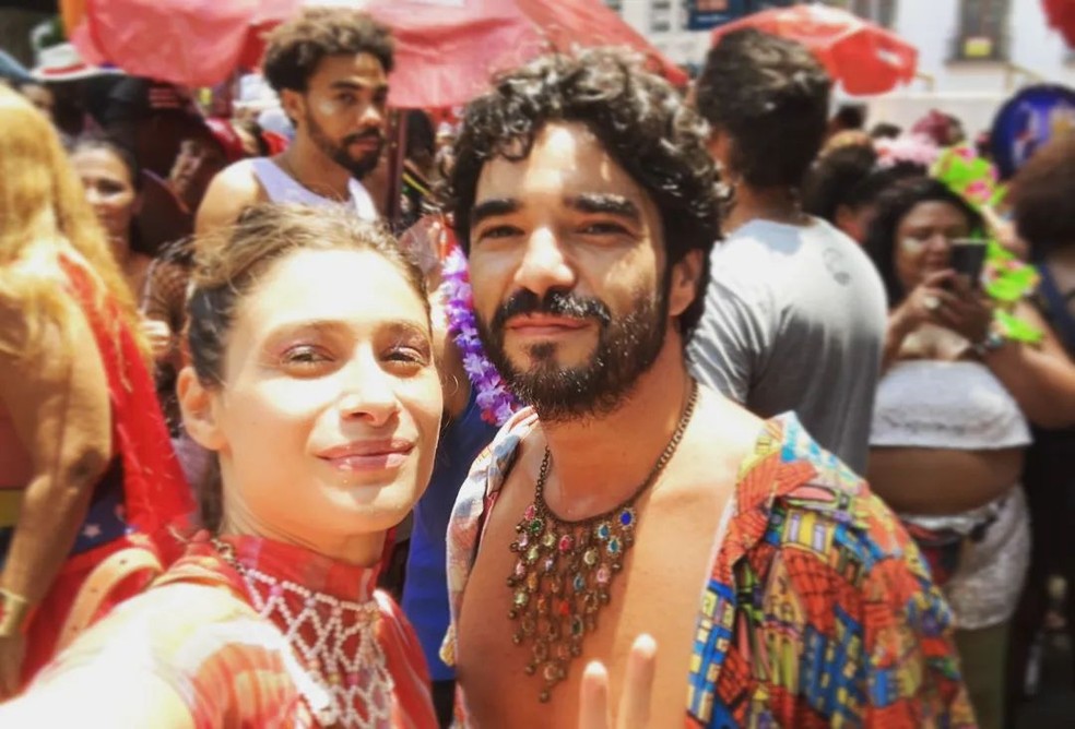 Caio Blat é casado com Luisa Arraes — Foto: Instagram