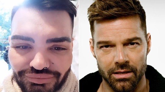 Fã obcecado que gastou R$ 5,5 milhões para ficar 'parecido' com Ricky Martin diz se arrepender de cirurgias e lamenta não alcançar o objetivo