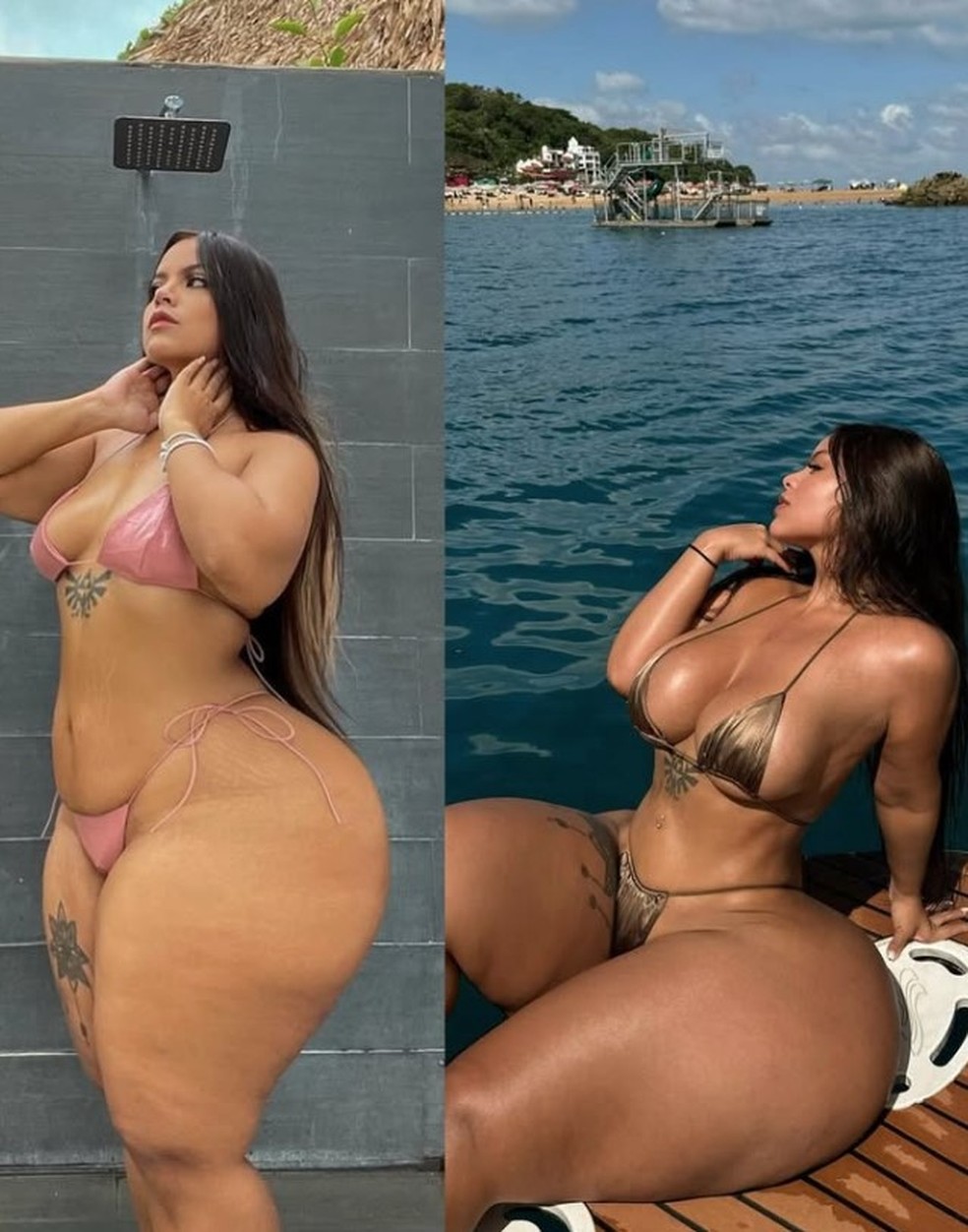 Gracie Bon, modelo e influencer plus size &mdash; Foto: Reprodu&ccedil;&atilde;o/Instagram