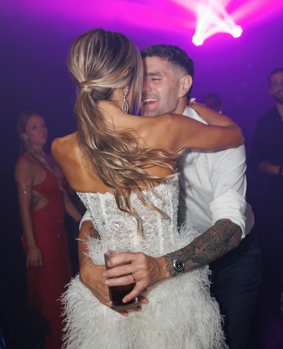 Vegetti e sua esposa Joselina Bonetti &mdash; Foto: Reprodu&ccedil;&atilde;o/Instagram