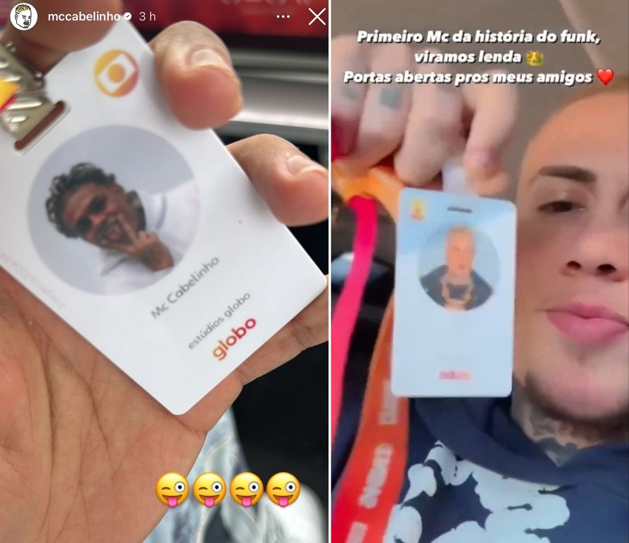 MC Cabelinho alfineta MC Daniel sobre ser o 1º funkeiro contratado da Globo