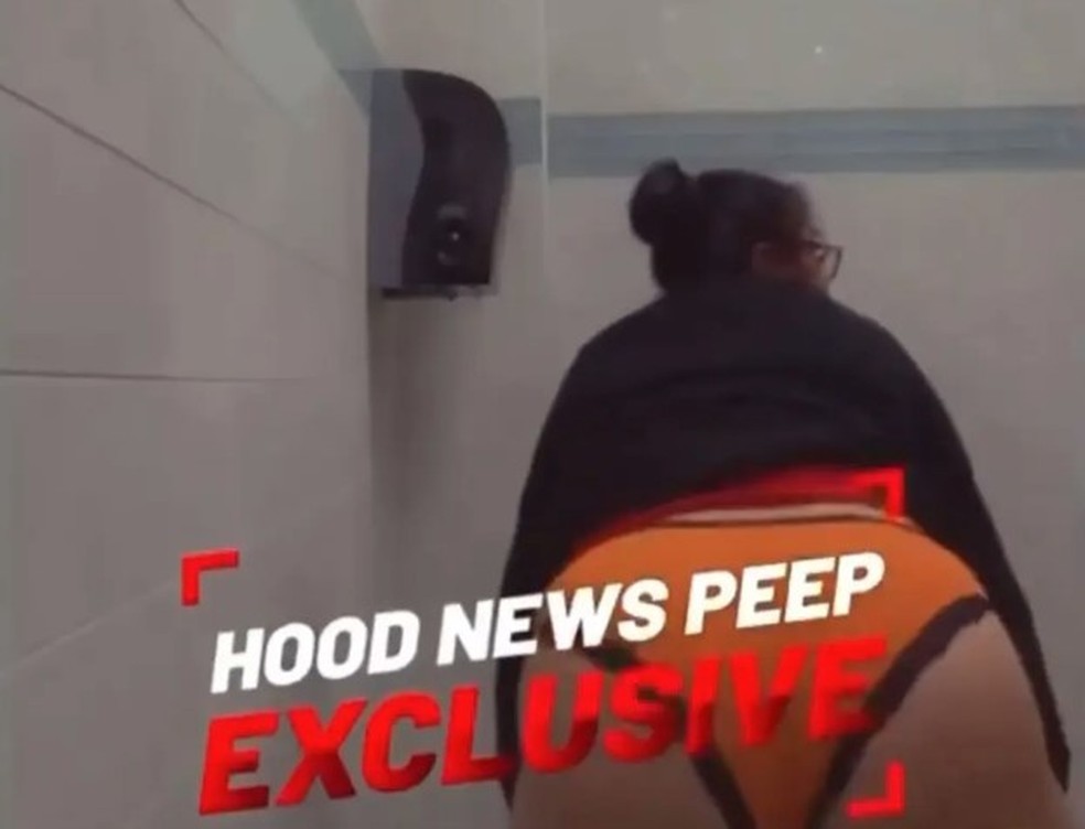 Professora &eacute; investigada por fazer 'v&iacute;deos sexuais' em sala de aula e no banheiro de escola &mdash; Foto: Reprodu&ccedil;&atilde;o/TikTok