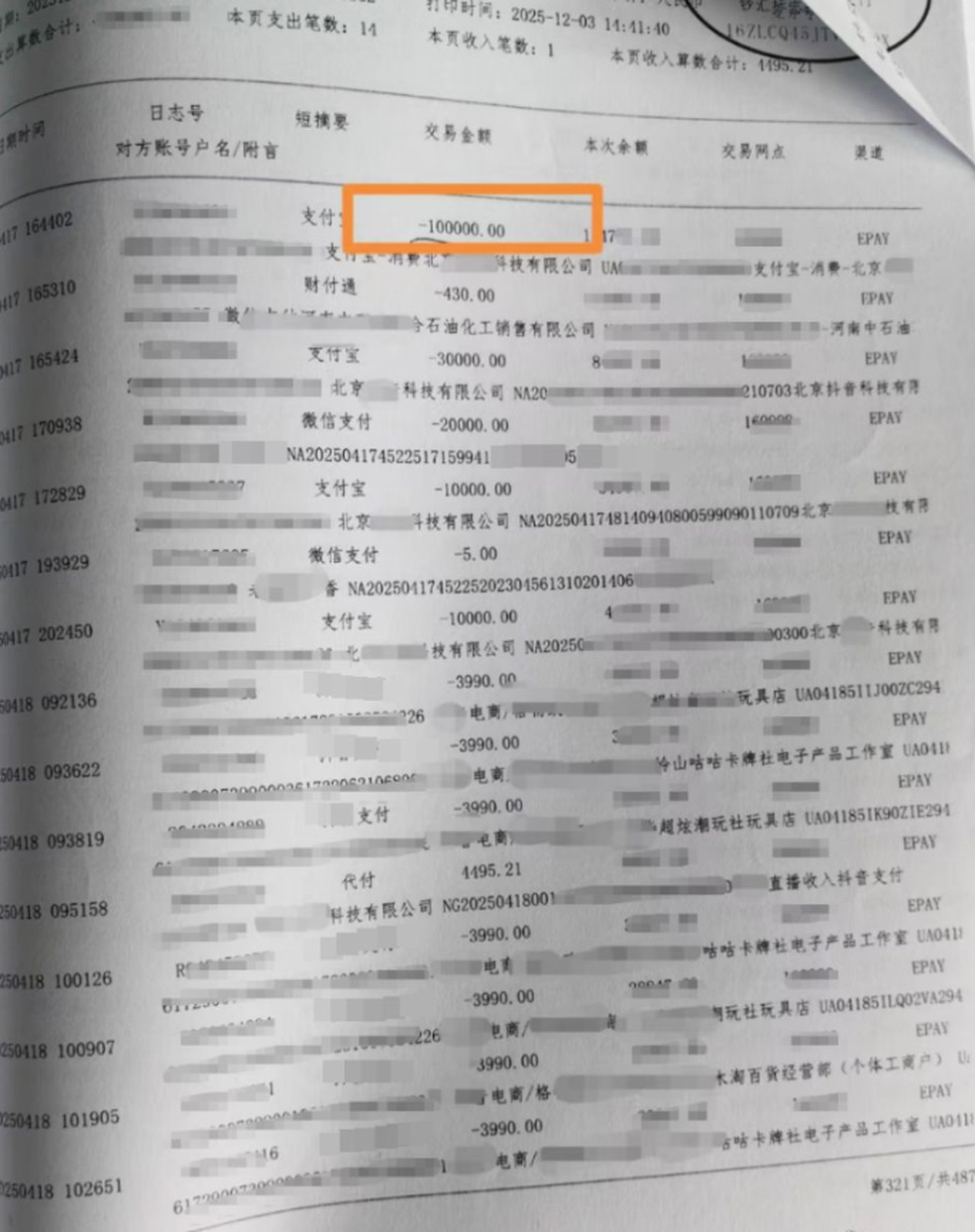 Xiao Meng, de 19 anos, gastou dinheiro da empresa da família em transmissões ao vivo, transferências chegavam à R$ 74 mil — Foto: Reprodução: The Standard