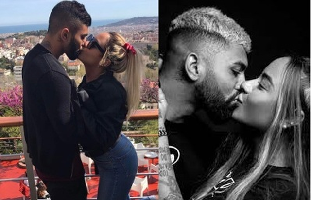 Rafaella comemora ida de Gabigol para o Cruzeiro após chegar a BH na ...