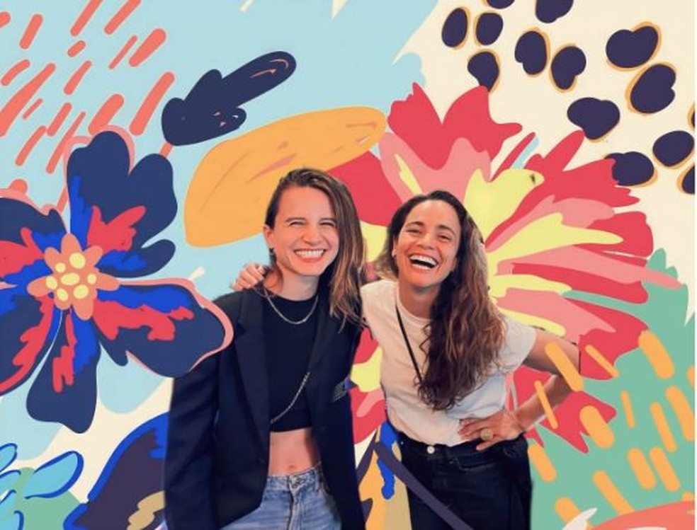Alice Braga e Bianca Comparato — Foto: rep/ instagram