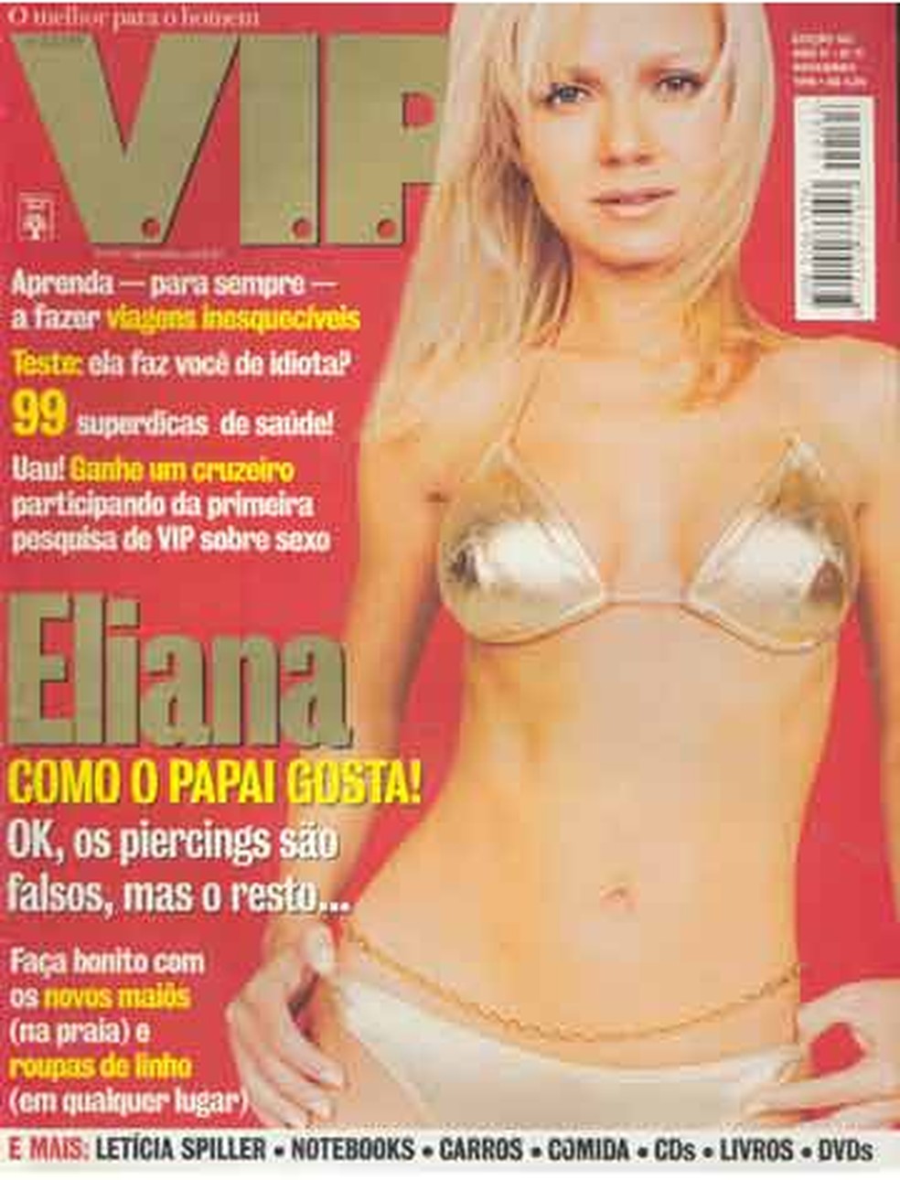 Eliana recusou cinco convites para posar nua: Achava um absurdo na época