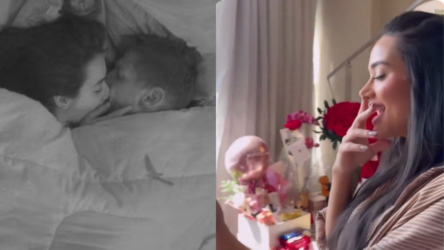 Vó de Jordana menciona beijo com Jonas Sulzbach debaixo do edredom