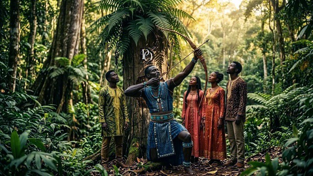 O sagrado Ọ̀fà de Ọ̀ṣọ́ọ̀sí