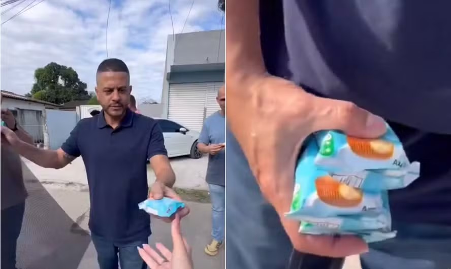 Candidato a vereador por Itaboraí (RJ) distribui bolos exclusivos da Azul