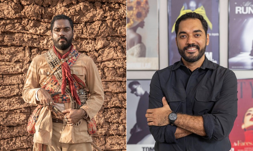 Dobradinha no ar: Thomas Aquino em 'Guerreiros do sol' e em 'Vale tudo'