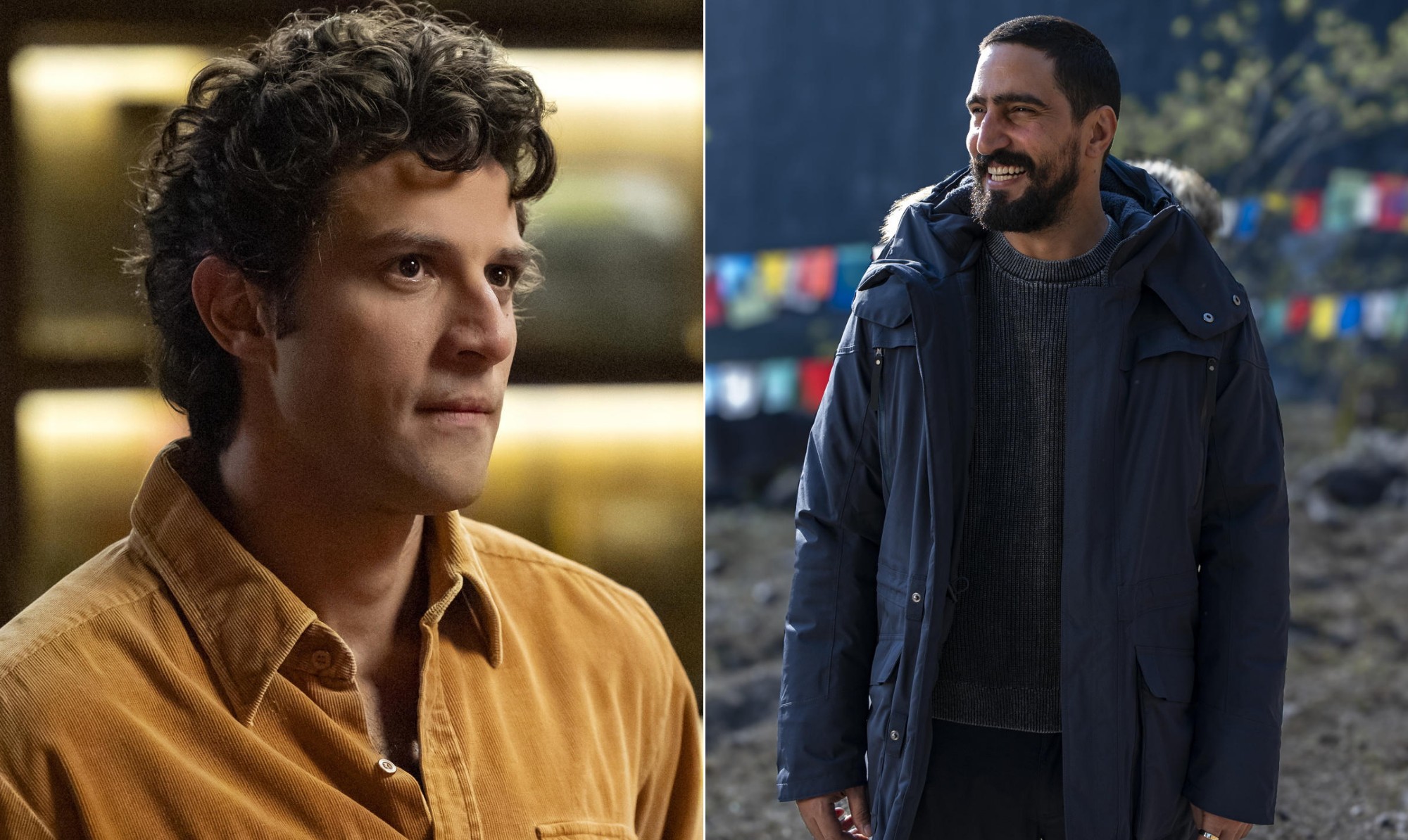 Primeira vez juntos na TV, Chay Suede e Renato Góes mostram bastidores de encontro de Pedro e Heitor em 'Quem ama cuida'