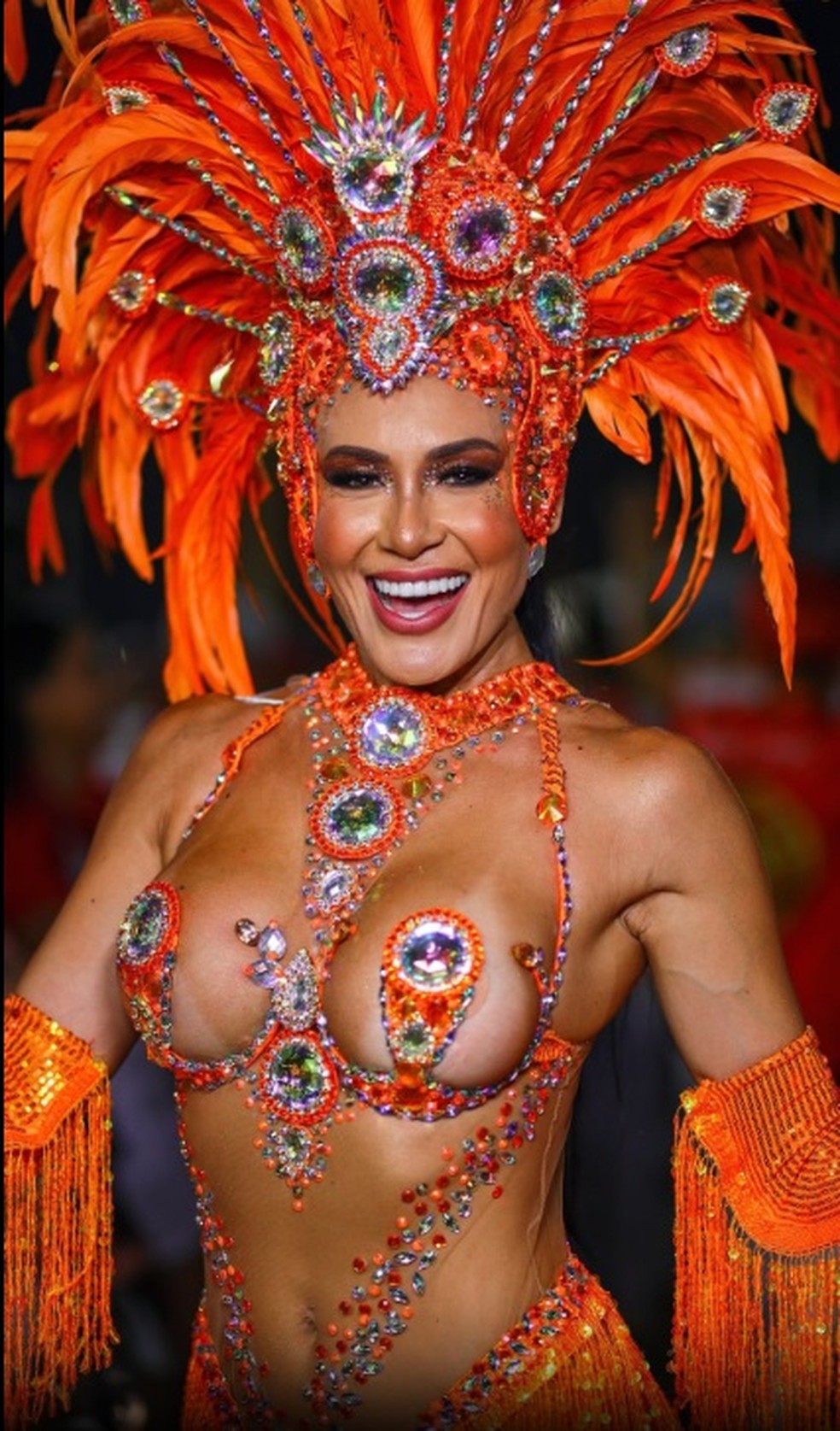 Primeira eliminada do 'BBB 25', Arleane mostra rotina como rainha de bateria em Manaus — Foto: Reprodução/Instagram