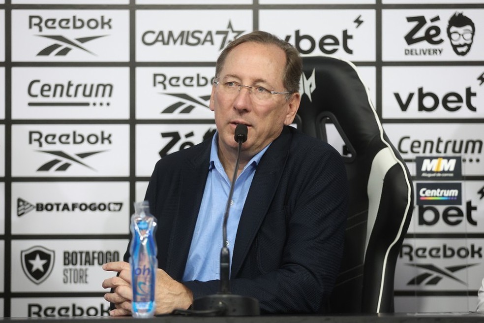 John Textor, ex-administrador da SAF do Botafogo — Foto: Vitor Silva/Botafogo/Divulgação