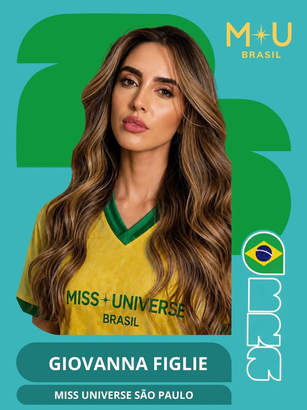 Candidata ao Miss Universe Brasil 2026 — Foto: Divulgação/Miss Universe Brasil