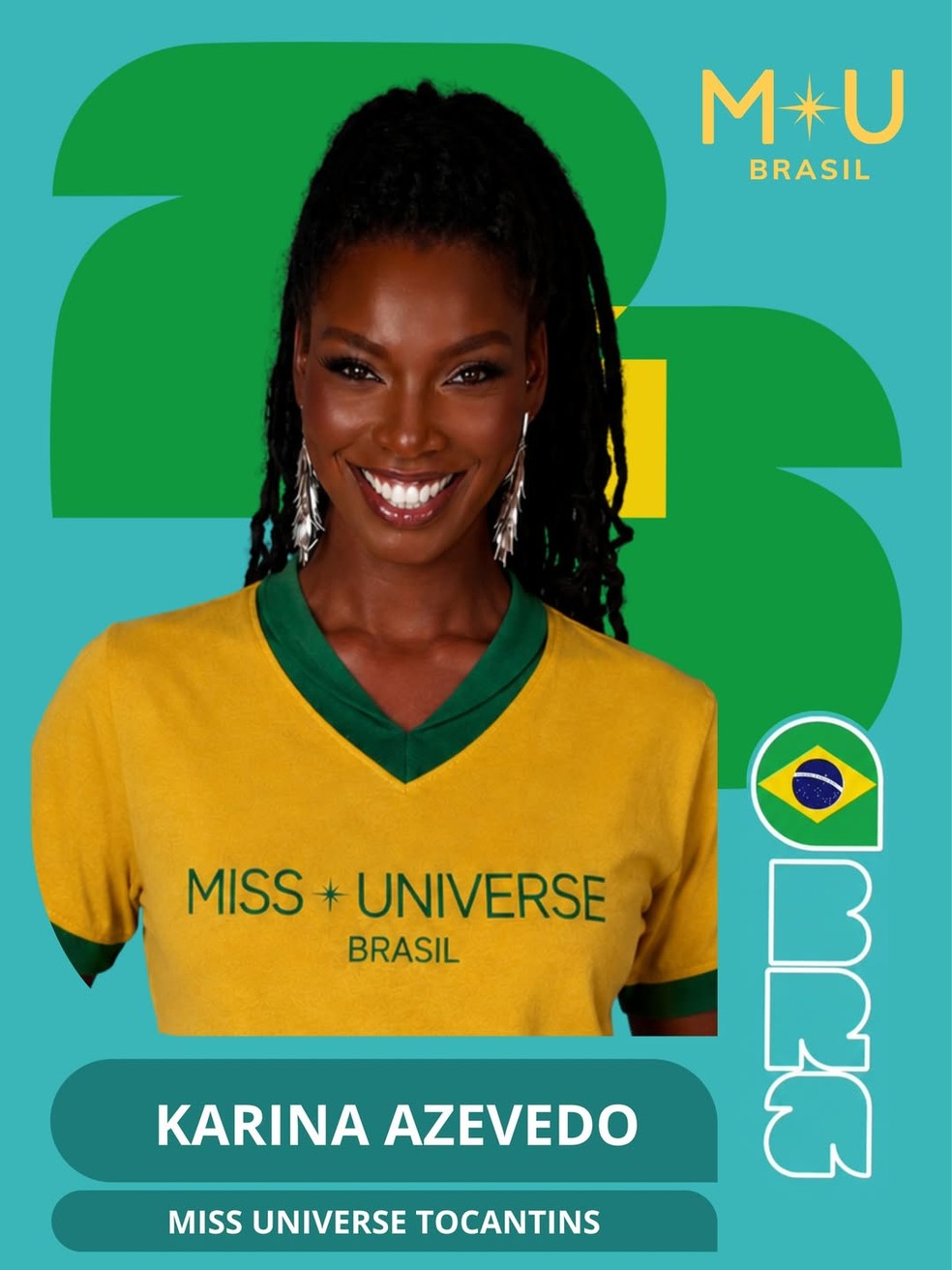 Candidata ao Miss Universe Brasil 2026 — Foto: Divulgação/Miss Universe Brasil