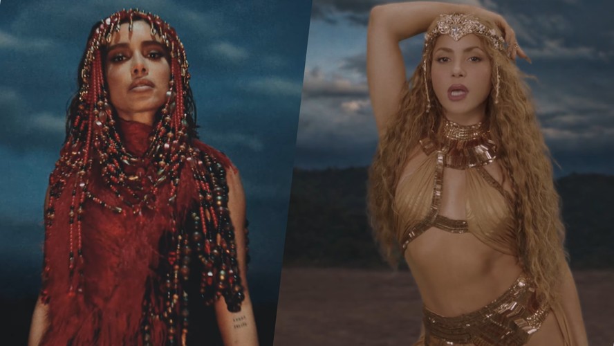 Anitta e Shakira lançam clipe de 'Choka Choka'
