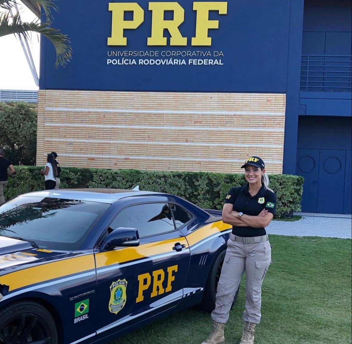 Ex-loira do Tchan, Silmara Miranda é hoje policial rodoviária federal — Foto: Instagram