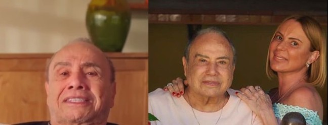 Stênio Garcia e a esposa, Mari Saad — Foto: Reprodução/Instagram