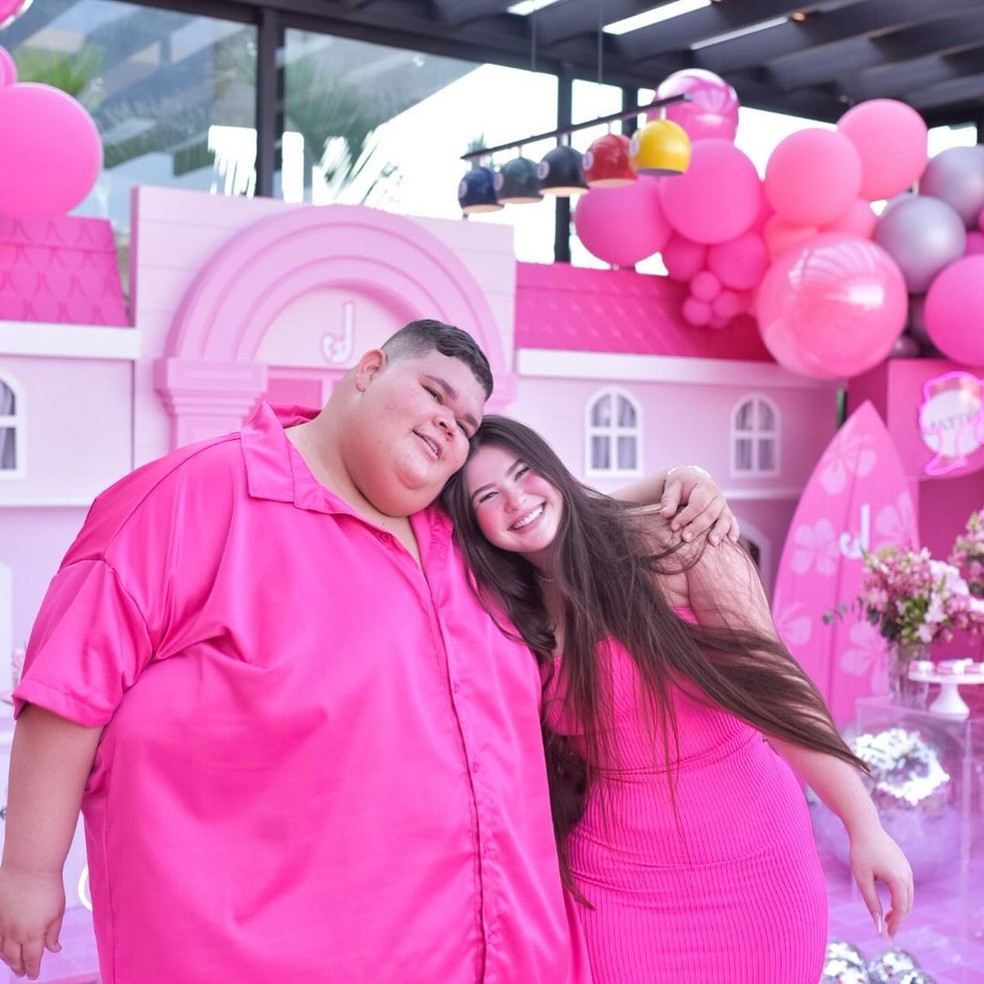 Nicolle Caroline, influenciadora namorada de Gordão da Xj — Foto: Reprodução/Instagram