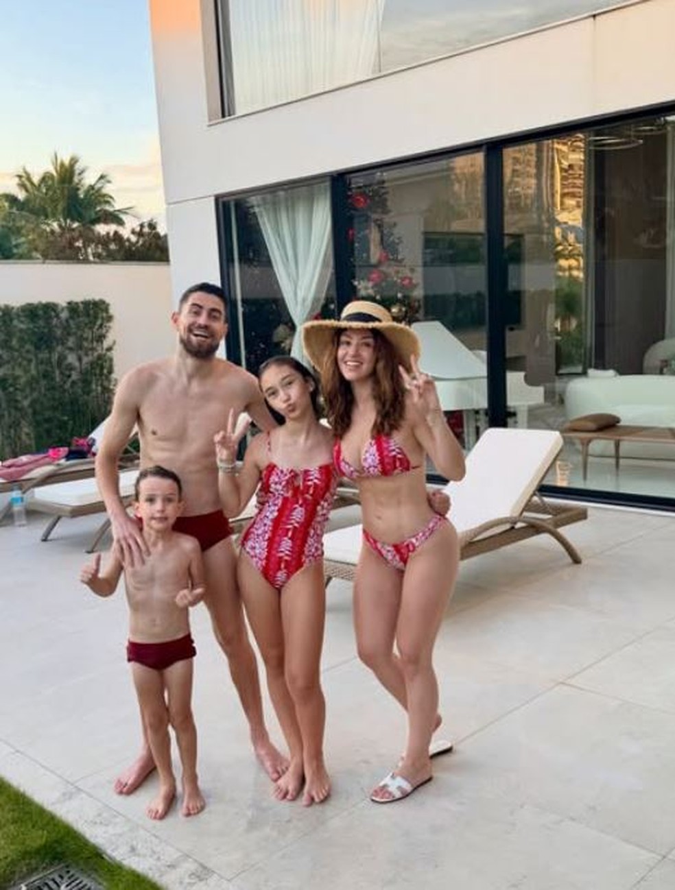 Veja fotos da mansão de Jorginho, do Flamengo — Foto: Reprodução/Instagram