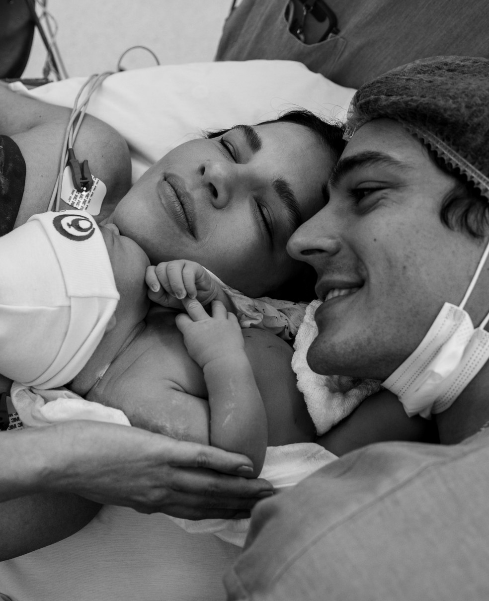 Mariana Rios anuncia o nascimento do filho Palo — Foto: Instagram/reprodução