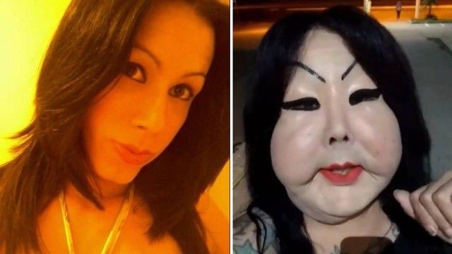 Juju do Pix antes e depois da aplica&ccedil;&atilde;o de &oacute;leo mineral no rosto &mdash; Foto: Reprodu&ccedil;&atilde;o/Instagram