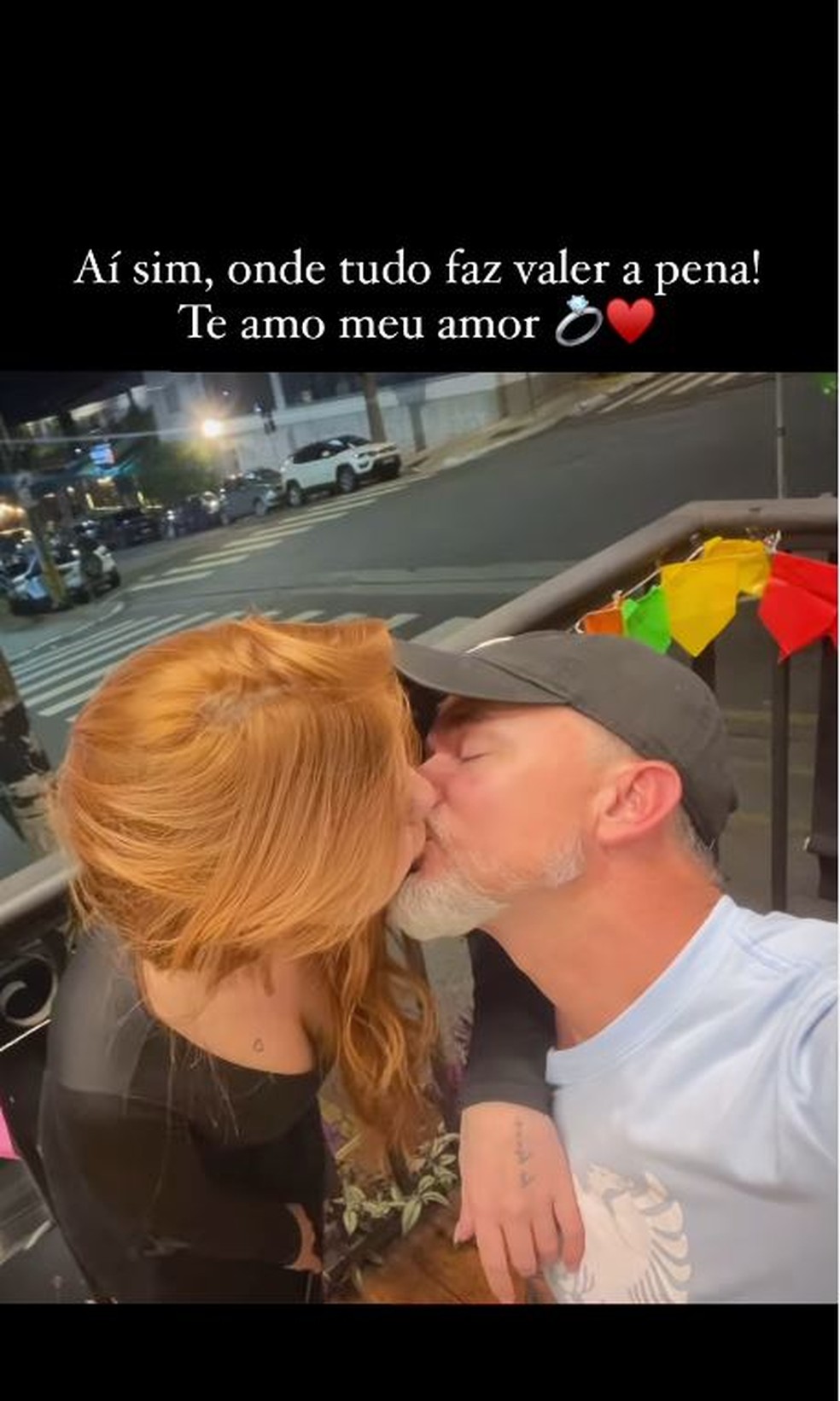 Daniel Cravinhos e a mulher Carolina Andrade — Foto: rep/tiktok