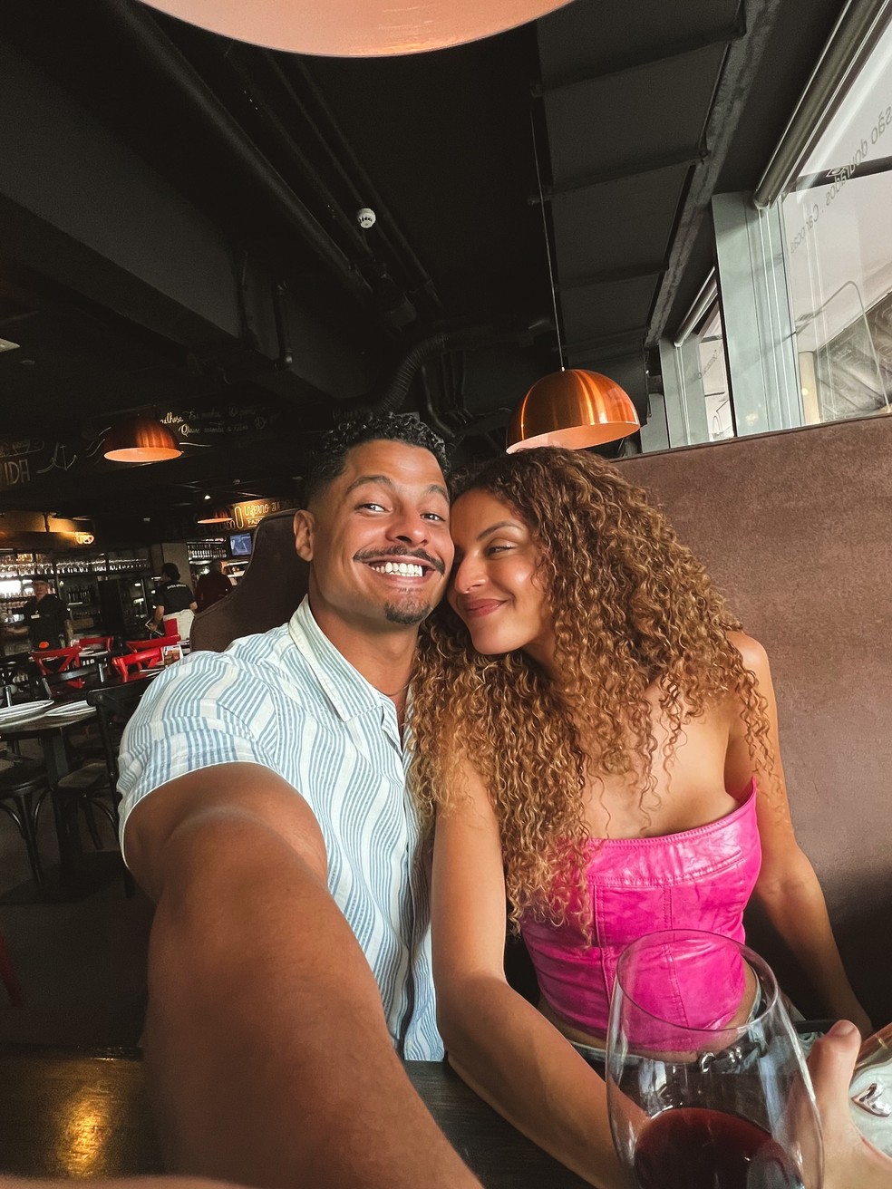 Gabriela Loran e Ipojucan Icaro — Foto: Reprodução de Instagram