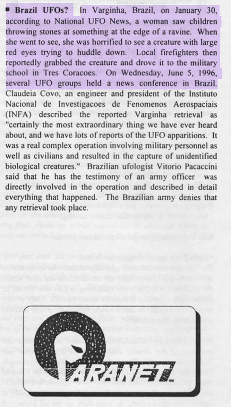 Matéria saiu na edição de verão da Continuum — Foto: Reprodução/Paranet