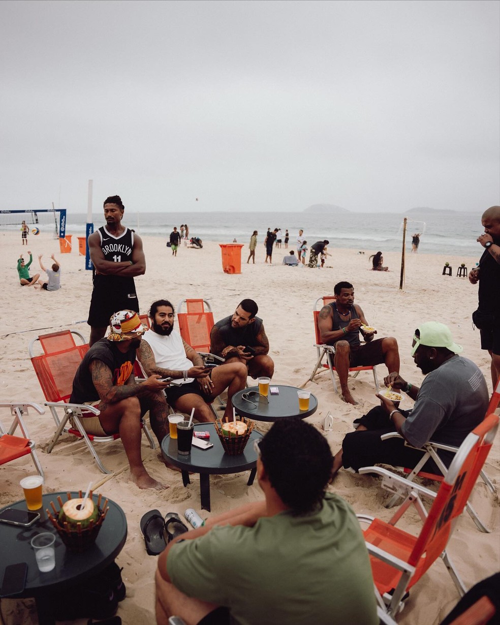 Memphis Depay no Rio — Foto: rep/ instagram