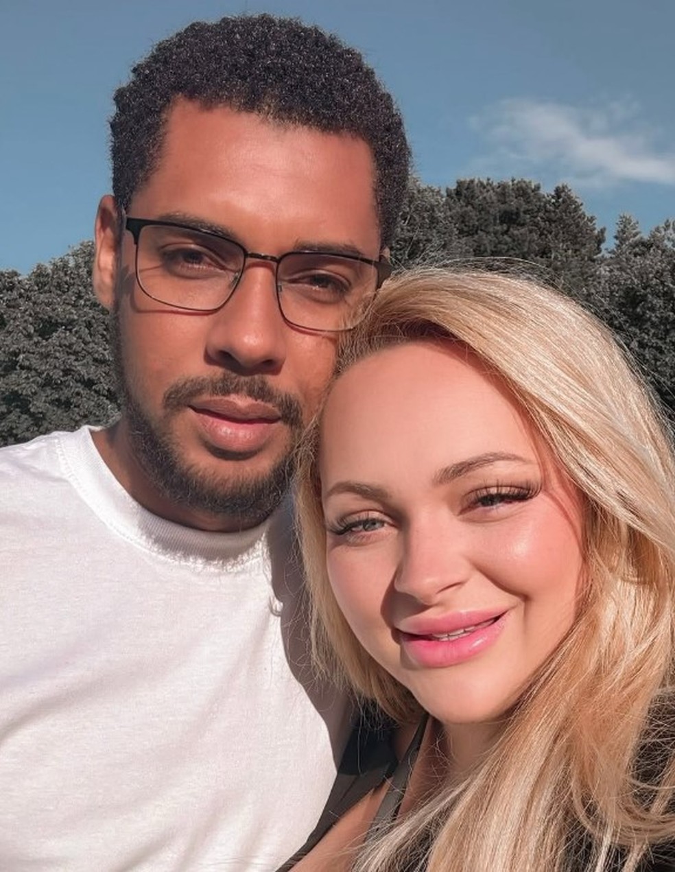 Camilla e o marido — Foto: Reprodução/Instagram