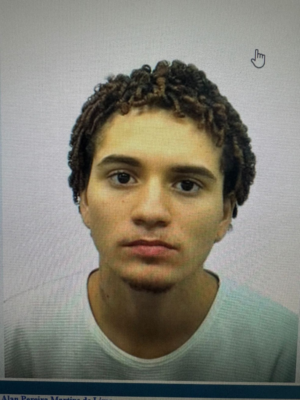 Alan Pereira Martins de Lima, de 19 anos, desapareceu em 25 de outubro do ano passado, quando foi visitar a namorada — Foto: Reprodução