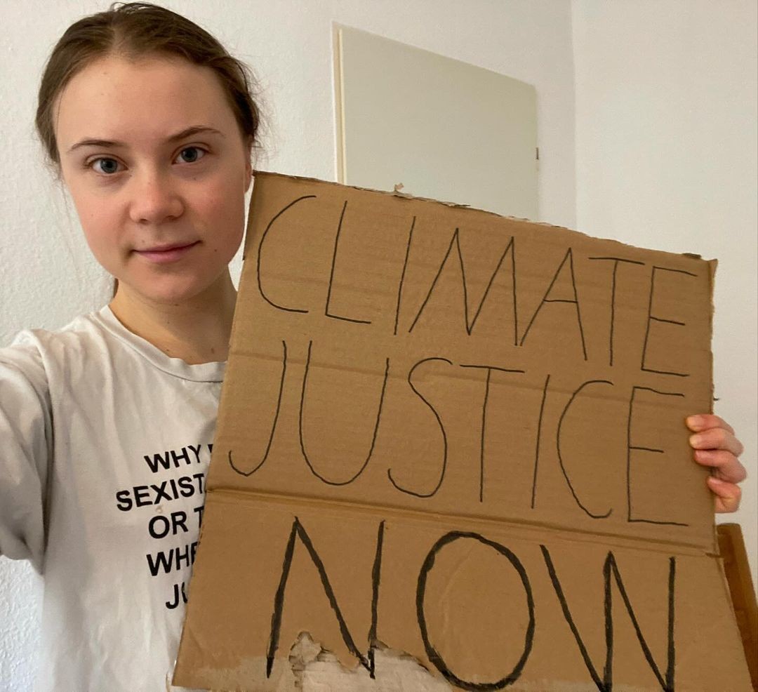 A jovem ativista ambiental Greta Thunberg foi diagnosticada aos 12 anos — Foto: reprodução
